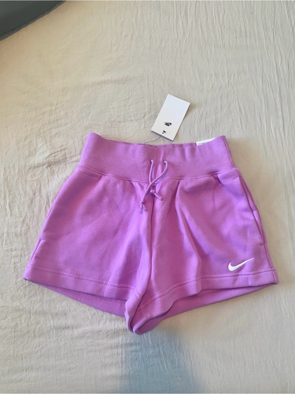 Nike Women’s Pink / Purple Athletic Drawstring Shorts